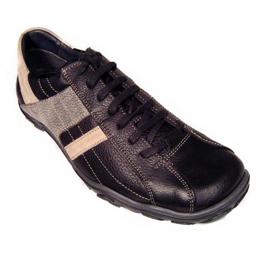*GBX* Black Casual Leather Shoes